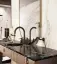 Стакан Gessi Venti20, настенный, цвет White/Black Metal PVD