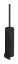 Ёршик Gessi Origini, h459 мм, настенный, цвет Matte Black