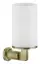 Стакан Gessi Inciso ⌀75хh176 мм, настенный, цвет White/Brass Brushed PVD