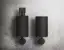 Cтакан Gessi Inciso ⌀75хh176 мм, настенный, цвет Black Metal Brushed PVD