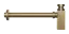 Сифон Gessi Technical Accessories, квадратный, цвет Warm Bronze Brushed PVD