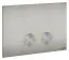 Клавиши смыва Gessi, для унитаза, к инсталляции Geberit (Geberit Sigma 8 и Geberit Sigma 12), цвет Steel Brushed
