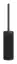 Ёршик Gessi 316, напольный, цвет Black Metal Brushed PVD