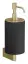 Дозатор для жидкого мыла Gessi Origini, настенный, ⌀75хh231 мм, цвет Black/Brushed Brass PVD