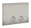 Клавиша смыва Gessi Origini, для инсталляции Tece (TeceProfil, TeceBox), 215х145х5 мм, цвет Steel Brushed