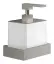 Дозатор для жидкого мыла Gessi Rettangolo, настенный, цвет Finox Brushed Nickel