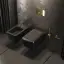 Ёршик Gessi Ingranaggio, настенный, цвет Black Metal Brushed PVD