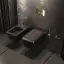 Ёршик Gessi Ingranaggio, настенный, цвет Black/Warm Bronze Brushed PVD