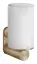 Cтакан Gessi316, настенный, h126хØ75 мм, цвет White/Warm Bronze Brushed PVD