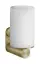 Cтакан Gessi 316, настенный, h126хØ75 мм, цвет White/Brass Brushed PVD
