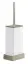 Ёршик Gessi Rettangolo, настенный, цвет White/Finox Brushed Nickel