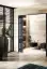 Стойка с бумагодержателем и ёршиком Gessi Rettangolo, h614 мм, напольная, цвет Black/Chrome