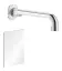 Cкрытая часть Gessi, для настенного электронного смесителя, цвет Chrome