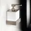 Дозатор для жидкого мыла Gessi Rettangolo, настенный, цвет Black Metal Brushed PVD