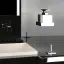 Дозатор для жидкого мыла Gessi Rettangolo, настенный, цвет Black Metal Brushed PVD