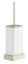 Ёршик Gessi Rettangolo, настенный, цвет White/Nickel PVD