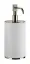 Дозатор Gessi Venti20, настольный, цвет White/Nickel PVD