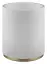 Корзина для мусора Gessi, цвет White/Warm Bronze Brushed PVD