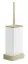 Ёршик Gessi Rettangolo, настенный, цвет White/Brass Brushed PVD