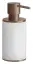 Дозатор Gessi316, настольный, ⌀75хh190 мм, цвет White/Copper Brushed PVD