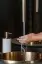Дозатор Gessi316, настольный, цвет White/Warm Bronze Brushed PVD