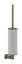Ёршик Gessi Inciso ⌀76хh475 мм, настенный, цвет White/Antique Brass