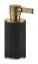 Дозатор Gessi Inciso ⌀75хh191 мм, настольный, цвет Black/Warm Bronze Brushed PVD