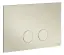 Клавиши смыва Gessi, для унитаза, к инсталляции Geberit (Geberit Sigma 8 и Geberit Sigma 12), цвет Nickel PVD
