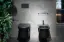 Полотенцедержатель Gessi 316, настенный, L600 мм, цвет Black Brushed Metal PVD