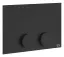 Панель смыва Gessi Anello, для встраиваемого смывного бачка TECE, цвет Matte Black