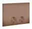 Клавиша смыва Gessi Origini, для инсталляции Tece (TeceProfil, TeceBox), 215х145х5 мм, цвет Copper Brushed PVD