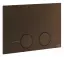 Клавиши смыва Gessi, для унитаза, к инсталляции TECE (TECEProfil, TECEBox), цвет Dark Bronze
