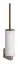 Ёршик Gessi 316, настенный, ⌀76хh452 мм, цвет White/Сopper Brushed PVD