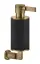 Дозатор Gessi Incisо, настенный, ⌀75хh240 мм, цвет Black/Warm Bronze Brushed PVD