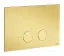 Клавиши смыва для унитаза Gessi 316, для Geberit Sigma 8 e Sigma 12, цвет Gold PVD