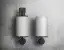 Дозатор Gessi Inciso ø75х240 мм, настенный, цвет White/Brass Brushed PVD