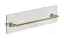 Полотенцедержатель Gessi Inciso, 600 мм, для крепления на стекло, цвет Warm Bronze Brushed PVD