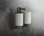 Дозатор Gessi Inciso ø75х240 мм, настенный, цвет White/Brass Brushed PVD