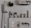 Штанга для душа Gessi Inciso, h800 мм, цвет Nickel PVD