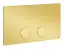Клавиша смыва Gessi Total Look, для Viega 1H, 2H, 2L, цвет Gold PVD