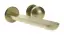 Смеситель для раковины Gessi Perle настенный, для раковины Brushed Brass PVD