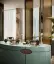 Смеситель для раковины Gessi Perle высокий, без донного клапана, с металлическим вентилем Matte Olive Green