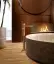 Смеситель для раковины Gessi Perle напольный, с вентилем из муранского стекла Sfaccettato Nickel PVD