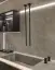 Излив для раковины Gessi316, потолочный, длина под заказ 150-1900 мм, для смесителя удаленного управления, цвет Black Metal Brushed PVD
