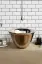 Смеситель для раковины Gessi Goccia, удалённого управления, цвет Copper Brushed GHRC