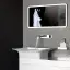 Зеркало Gessi Ispa 400хH800 мм настенное, цвет белый