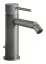 Смеситель для биде Gessi316, с донным клапаном, цвет Steel Brushed