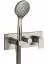 Душевая лейка Gessi Emporio, Ø100 мм, цвет Finox Brushed Nickel