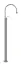 Смеситель для раковины Gessi Goccia, напольный, 313х110 мм, цвет Chrome Brushed