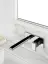 Смеситель для раковины Gessi Eleganza, встраиваемый, однорычажный, длинный излив, цвет Finox Brushed Nickel